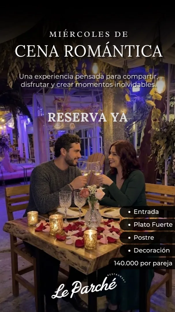 Miércoles de cena romántica