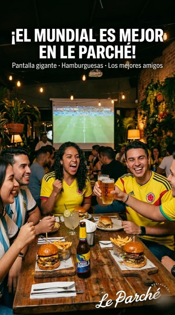 ¡El Mundial es mejor en Le Parché!